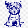 Artistic Dog Design In PDF For Free Download