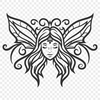 Free Stunning Fairy Clipart