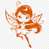 Unique Fairy PNG - For Glowforge Project