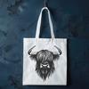 Highland Cow Digital Art In SVG, PNG, PDF And DXF Formats