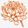 Floral Flower SVG, PNG, PDF And DXF Files