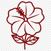 Free Beautiful Flower Stencil