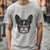 Artistic French Bulldog In PDF Format