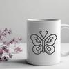 Beautiful Butterfly - Laser DXF