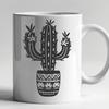 Beautiful Cactus DXF - Free Commercial Use Download