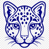 Stunning Big Cat - Laser SVG