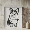 Free Corgi Illustration