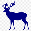 Deer Artwork In DXF File Format For Free Download