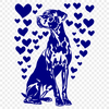 Artistic Great Dane Printable Image