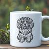 Unique Sitting Havanese Image - SVG