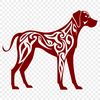 Stunning Standing Dog - DXF Digital File