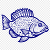 Fish DXF For Download - Free Commercial Use License