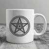 Unique Pentagram In DXF