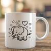 Artistic Elephant Decal - Free PNG Download