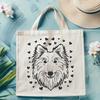 Artistic Shetland Sheepdog Vector Image - Free PNG Download