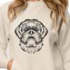 Shih Tzu Printable Artwork In SVG, PNG, PDF And DXF File Formats