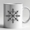 Stunning Snowflake In SVG Format