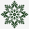 Beautiful Snowflake Digital Drawing