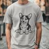 Artistic Welsh Corgi In PNG Free Commercial Use Download