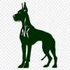 Standing Dog SVG - Stencil For Commercial Use