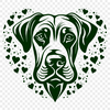 Beautiful Great Dane SVG - For Animal Project