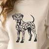 Standing Great Dane Design - Free DXF