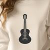 Beautiful Guitar In SVG - For Free Download, Commercial Use