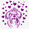 Artistic Havanese In SVG - For Free Download, Commercial Use