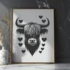 Artistic Cow - Laser Engraver DXF Free Download