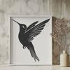 Flying Hummingbird Decal