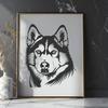 Free Husky - Laser Cutter PNG