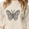 Stunning Butterfly In DXF