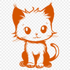 Cute Kitten PDF - For Vinyl Project