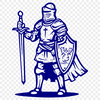 Artistic Knight Clip Art