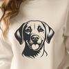 Unique Labrador Retriever In DXF Format - Free Download