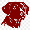 Free Labrador Retriever Stencil