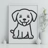 Puppy Image In PDF File Format For Free Download