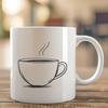 Free Coffee Cup Digital Drawing - Free SVG