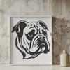 Bulldog In SVG Format - Free Commercial Use License