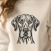 Stunning Great Dane - Procreate SVG Free Download