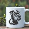 Stunning Miniature Schnauzer - PNG For Commercial Use