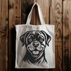 Beautiful Rottweiler - Sublimation DXF