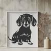 Unique Dachshund - Craft SVG