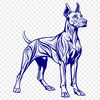 Beautiful Dog In SVG Free Commercial Use Download