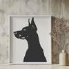 Free Doberman Pinscher SVG - Free Commercial Use Download