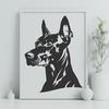 Unique Doberman Pinscher - Cricut PDF