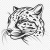 Creative Big Cat In SVG