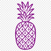 Beautiful Pineapple In SVG Format - Free Download