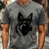 Unique German Shepherd Drawing PNG - Free Download