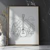 Artistic Music - Decal In DXF Format